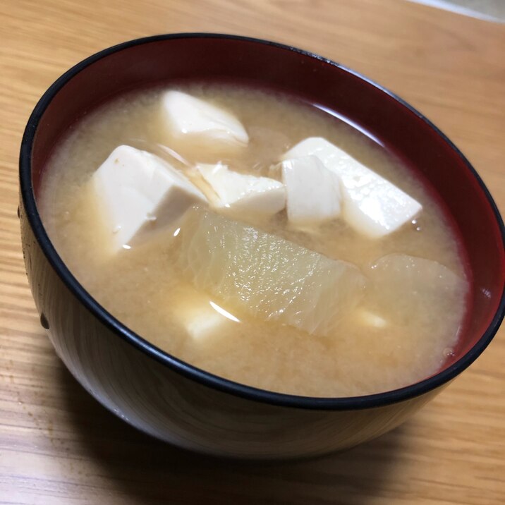 大根&豆腐味噌汁